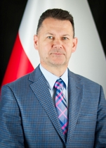 Sekretarz Powiatu Jacek Wiśniewski 